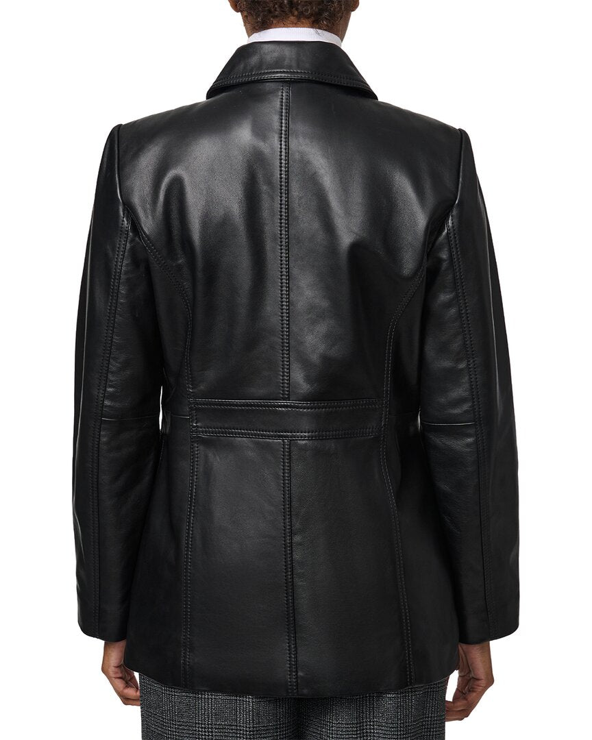 Bernardo Medium Leather Jacket