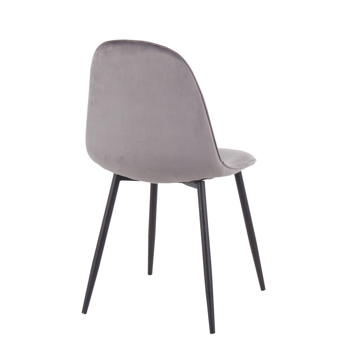 Contemporary Accent Seating Pair with Cushioned Seats  - Set of 2