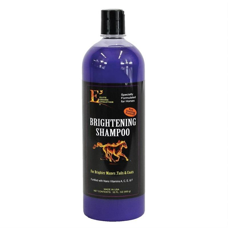 E3 Brightening Shampoo for Horses (32 oz)