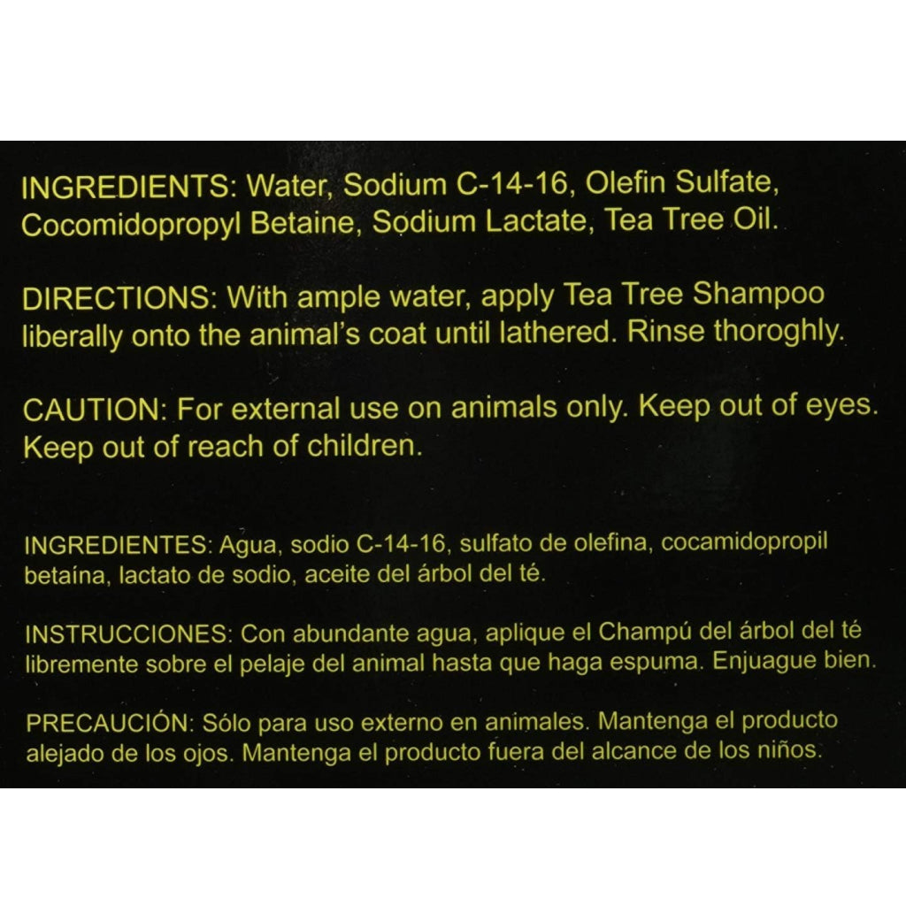 E3 Tea Tree Shampoo for Horses