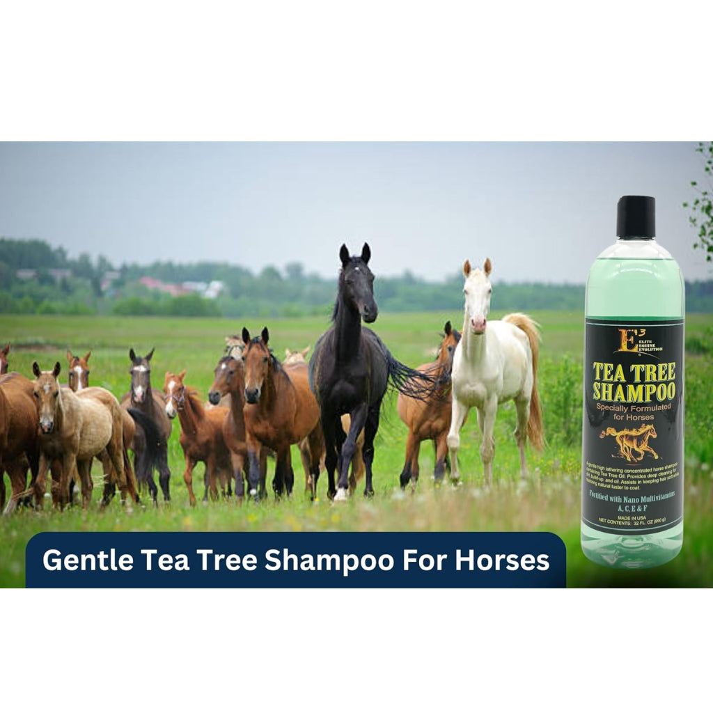 E3 Tea Tree Shampoo for Horses