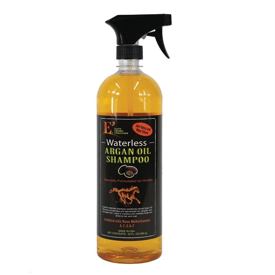 E3 Waterless Argan Oil Shampoo for Horses (32 oz)