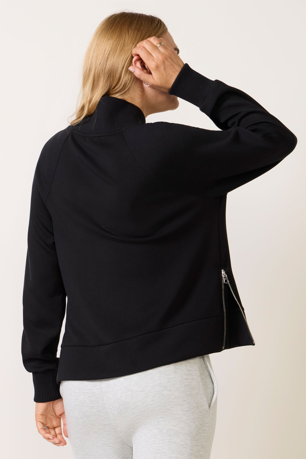 Women's Macie Zip Hem Sweat Top
