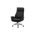 PU Leather Office Chair with Chrome Metal Base