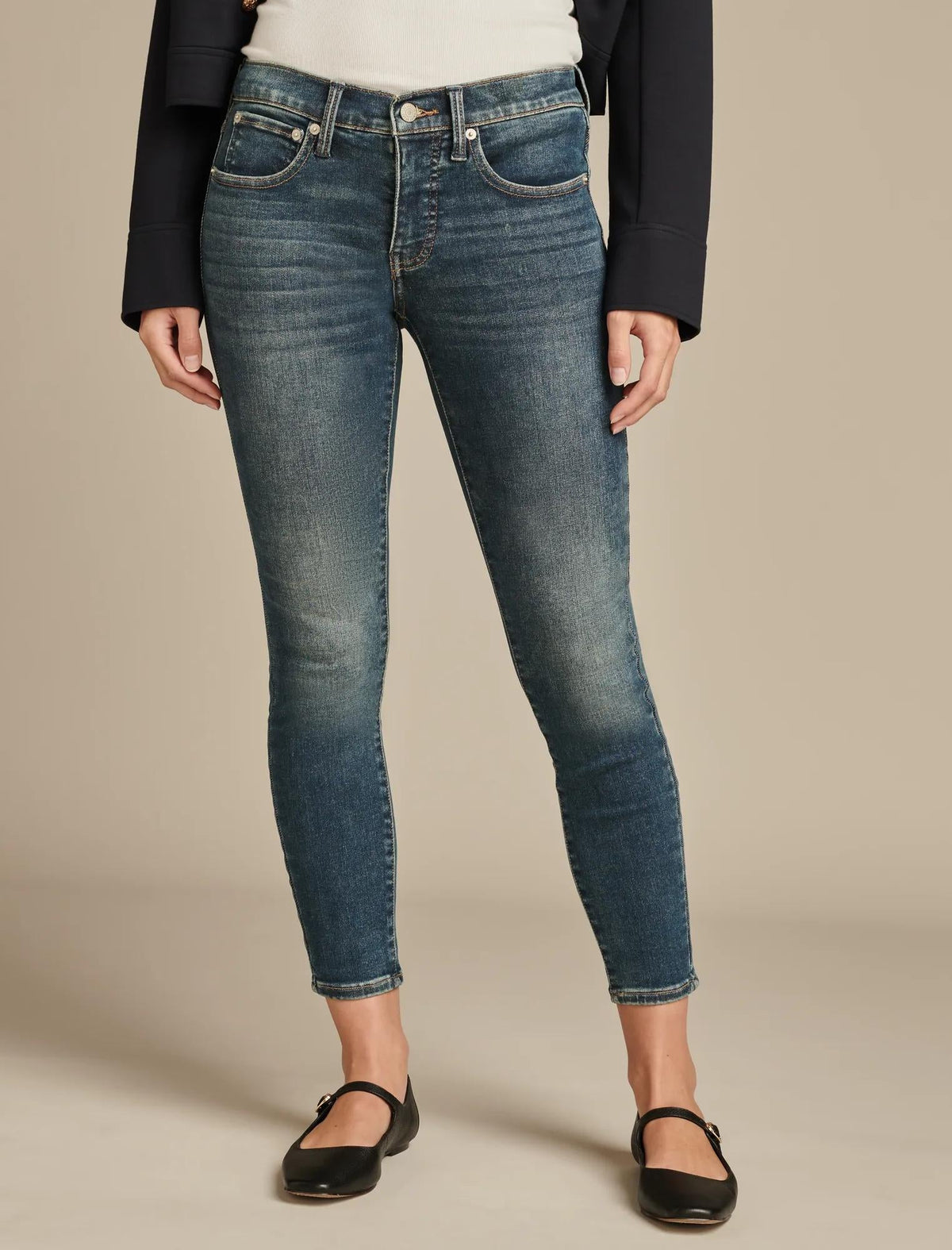 Lucky Brand Women's Mid Rise Ava Skinny