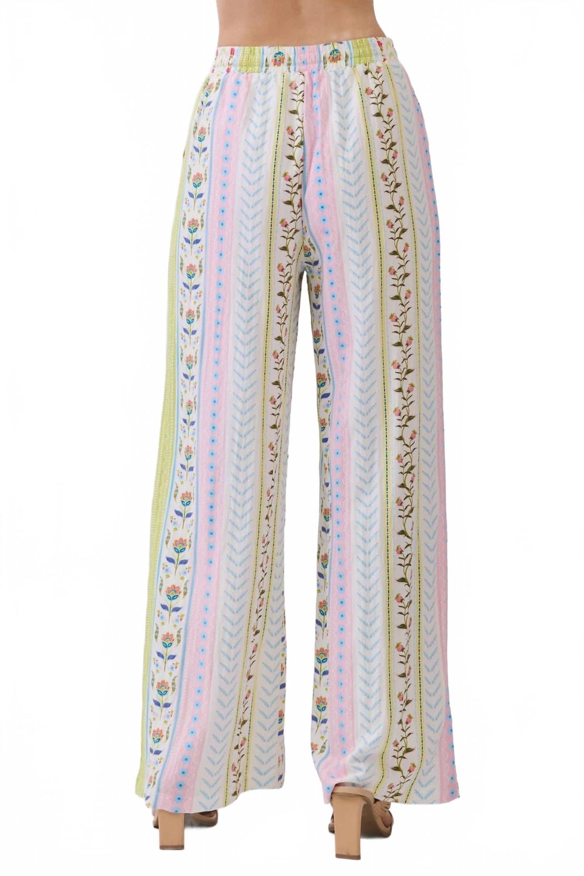 Wall Flower Pants In Multi