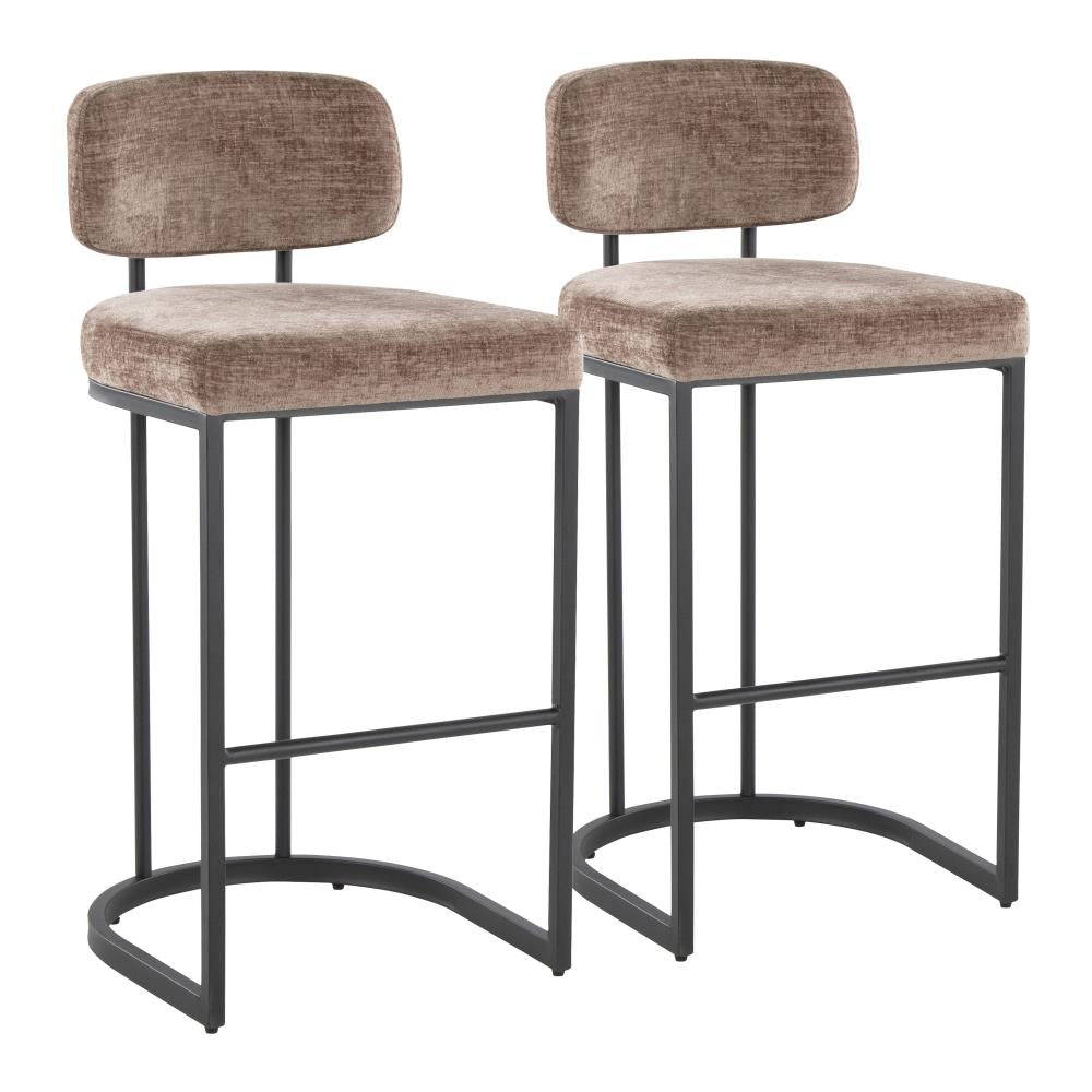 Stylish Bar Chairs with Padded Upholstered Seats