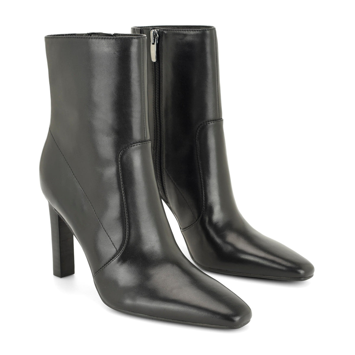 Halla Leather Ankle Booties
