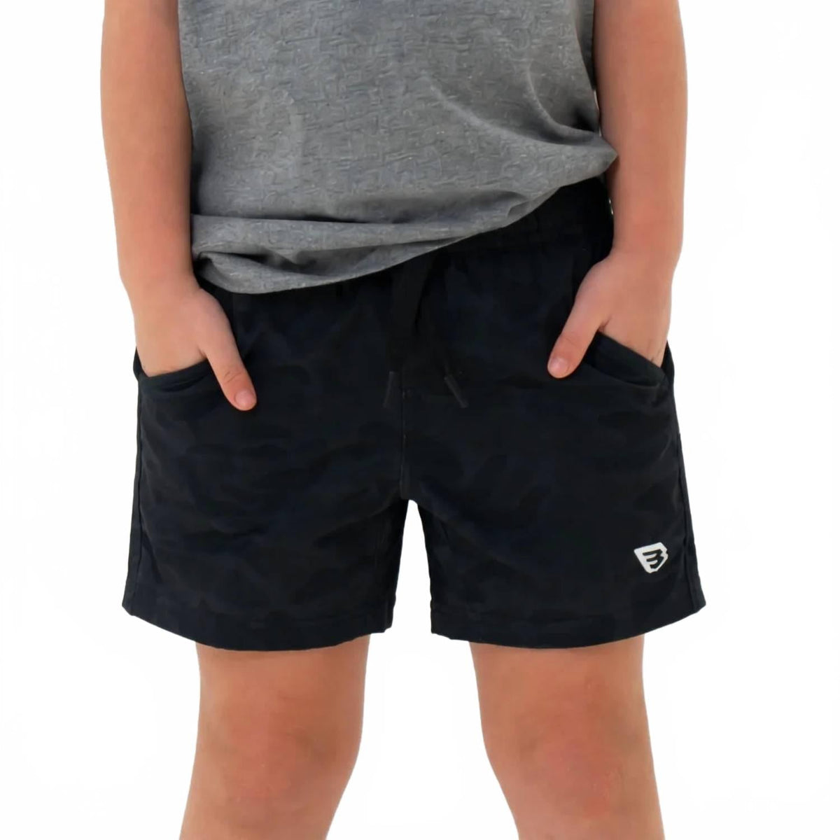 Athletic Short In Black Camo