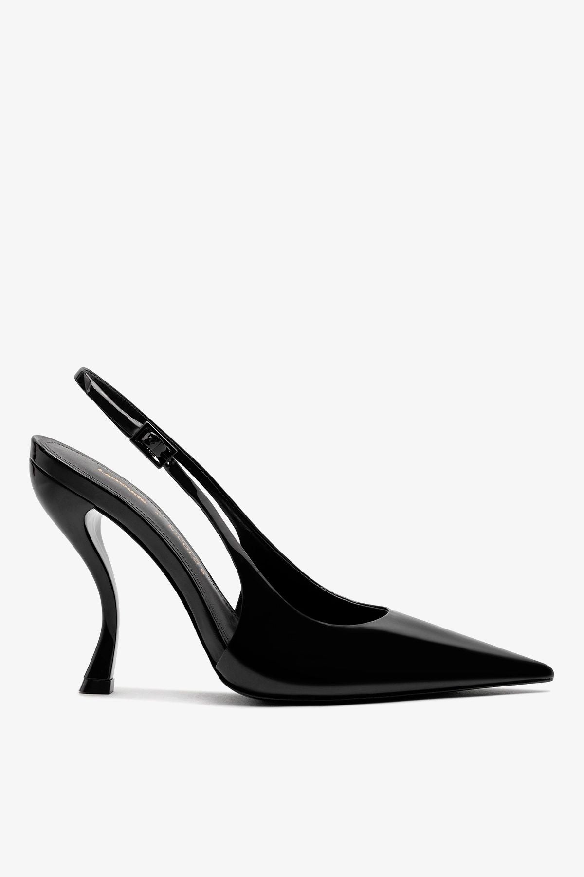 Larroudé by Nicolò B.: Grace Pump Black Patent Leather