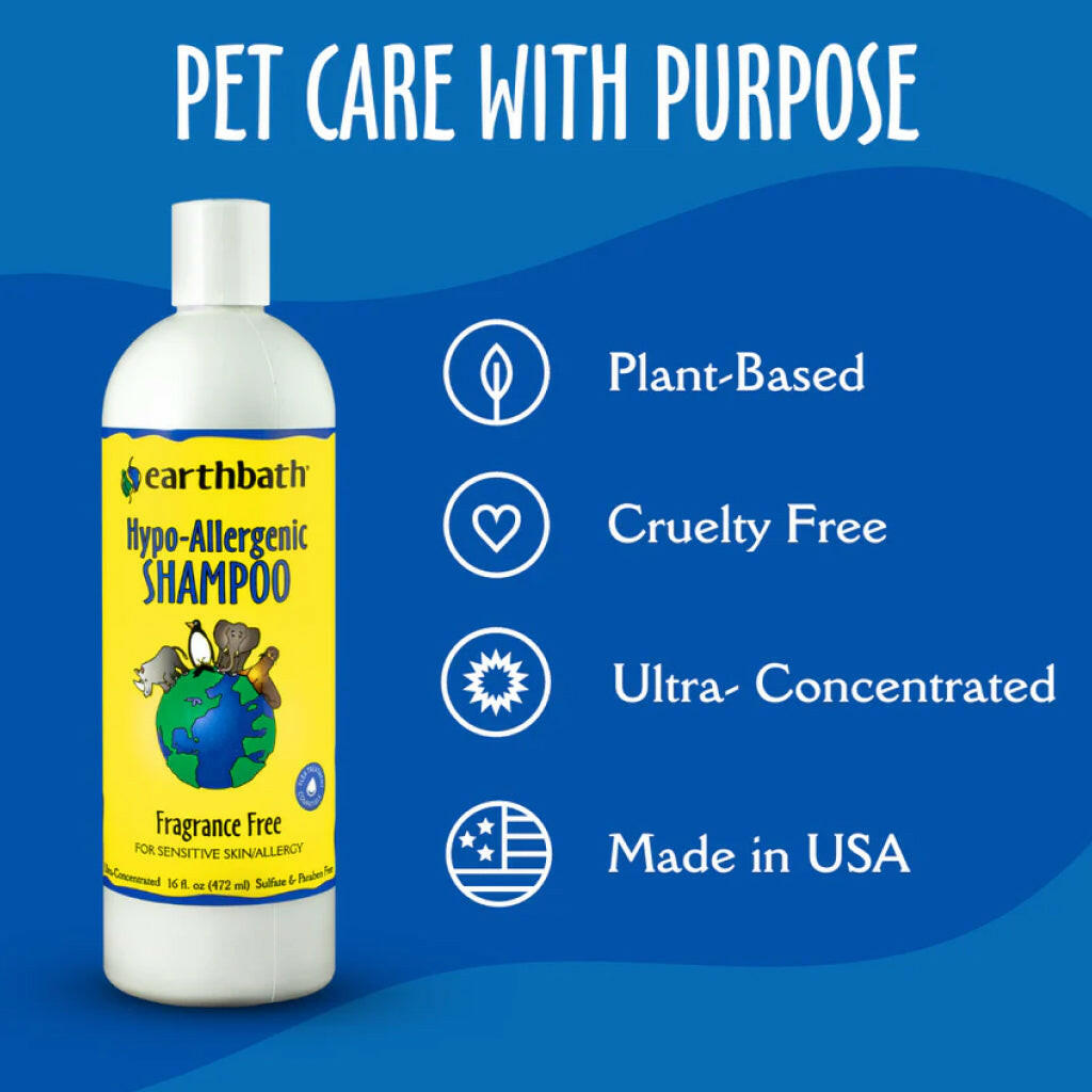 Earthbath Hypo-Allergenic Shampoo for Dogs & Cats