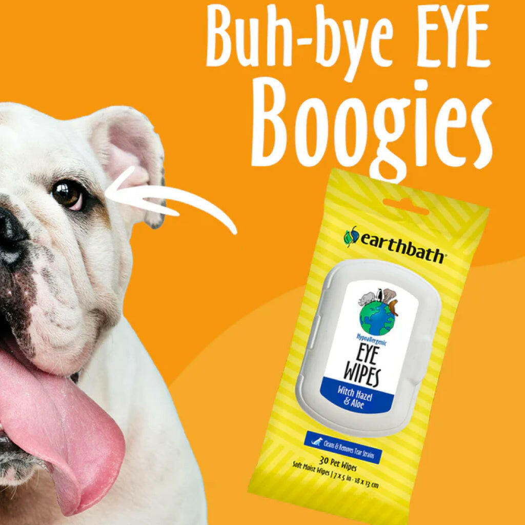 Earthbath Hypoallergenic Witch Hazel & Aloe Eye for Dog & Cats (30 ct)