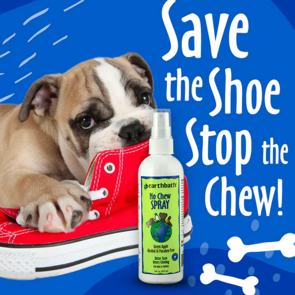 Earthbath No Chew Bitter Apple Spray for Dogs (8 oz)