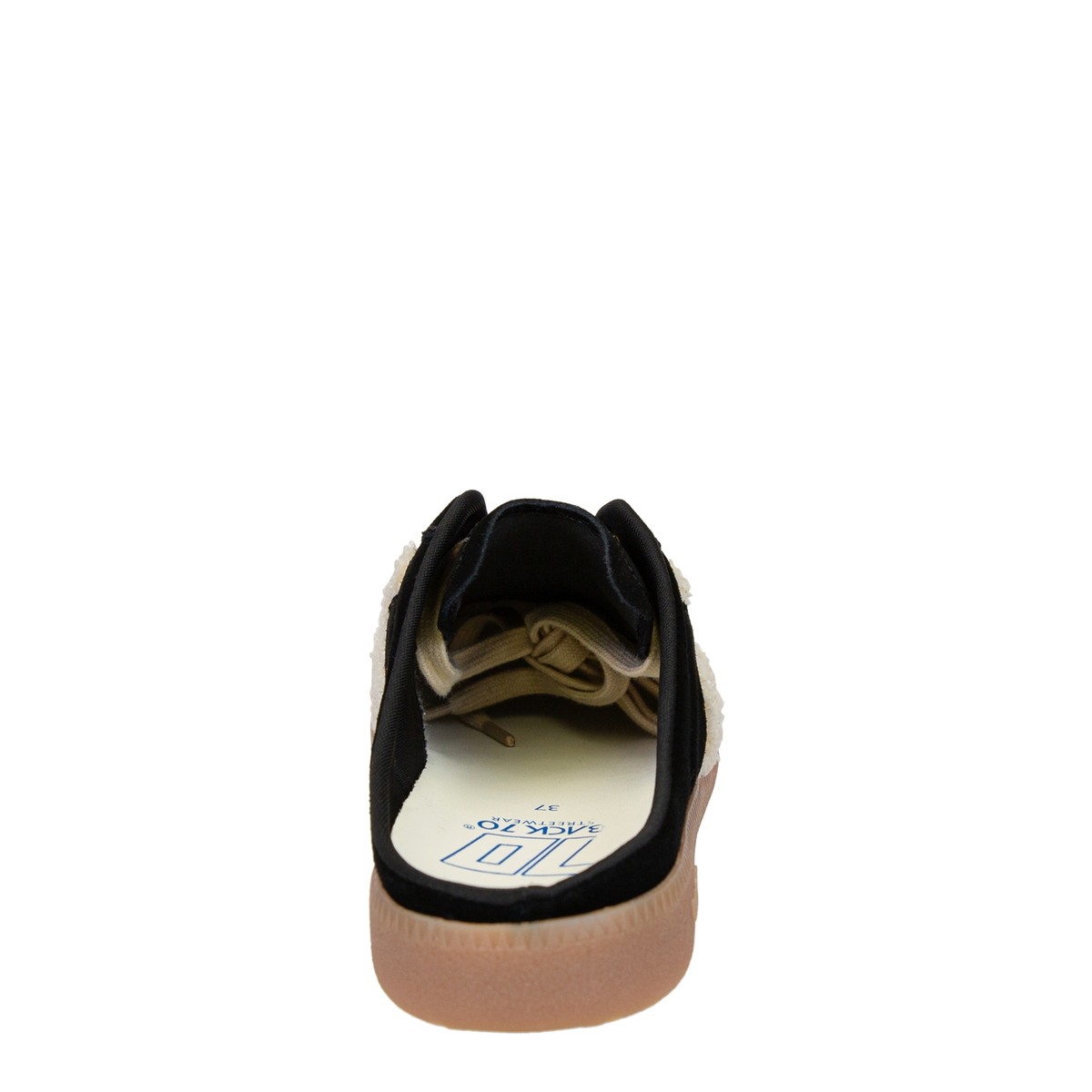 EASTER in BLACK Backless Sneakers