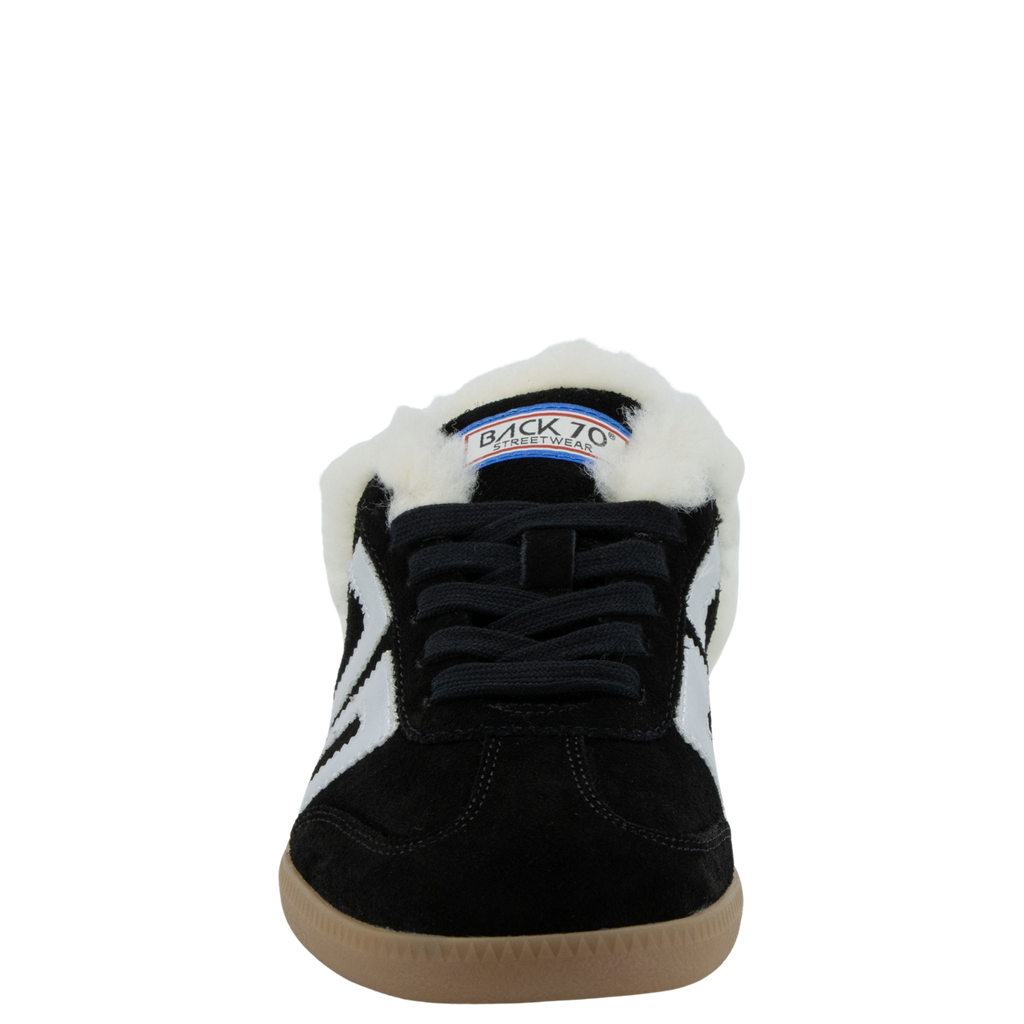 EASTER FL in COAL SILVER Backless Sneakers