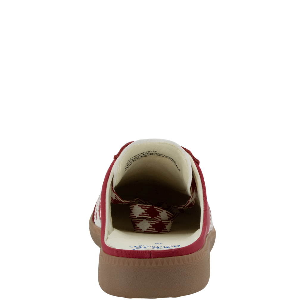 EASTER in RED MILK Backless Sneakers
