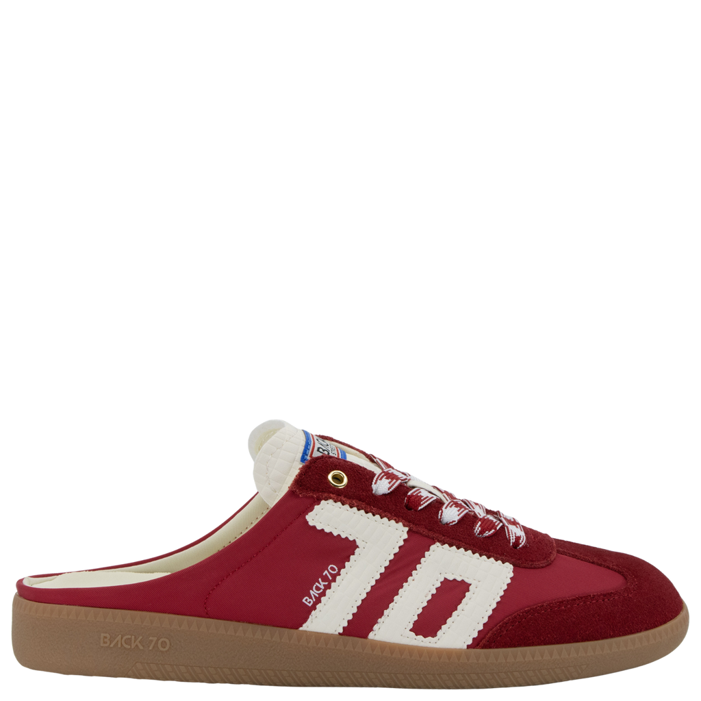 EASTER in RED MILK Backless Sneakers