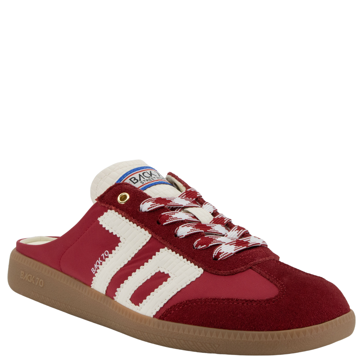 EASTER in RED MILK Backless Sneakers