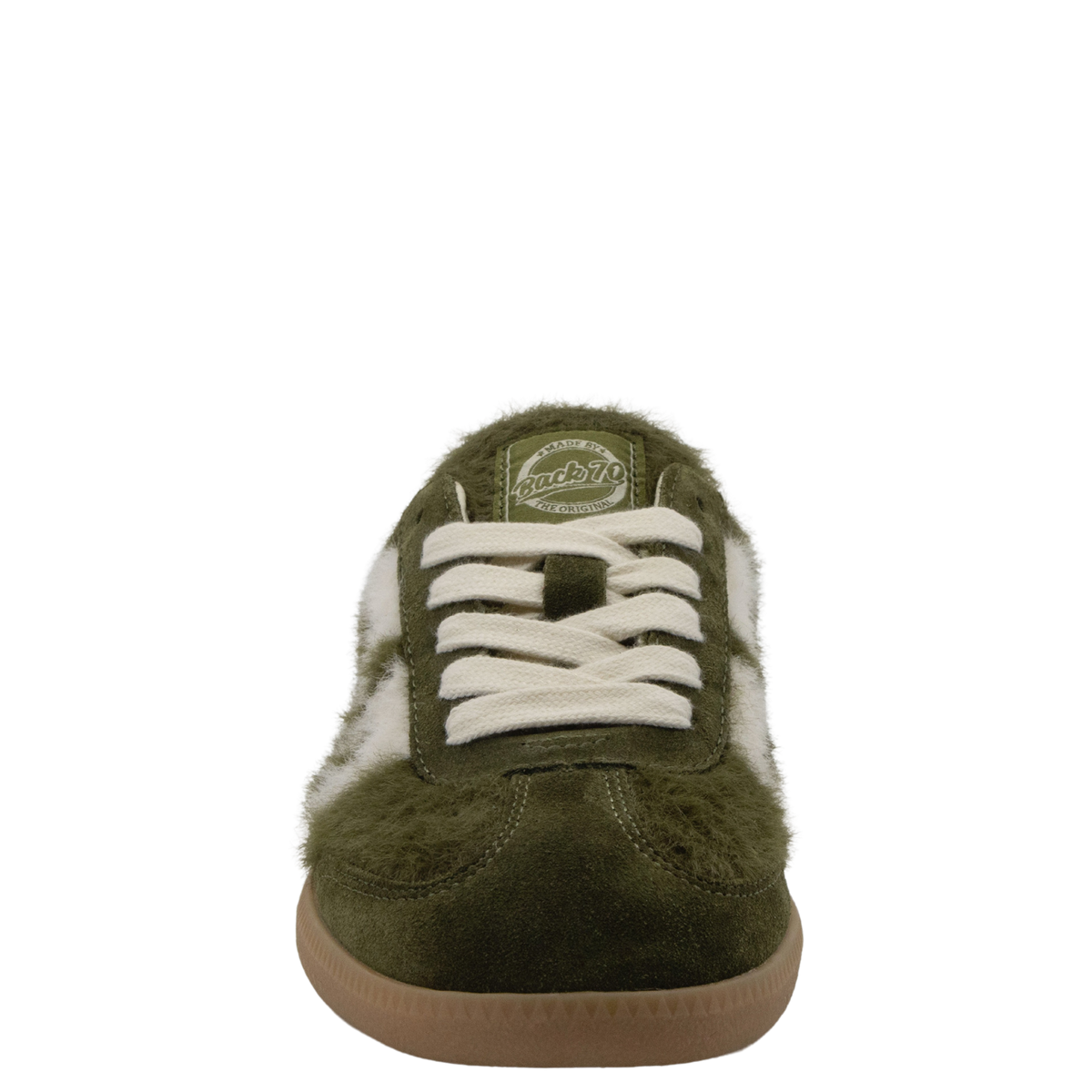EASTER W26 in MOHAIR FOREST BEIGE Backless Sneakers