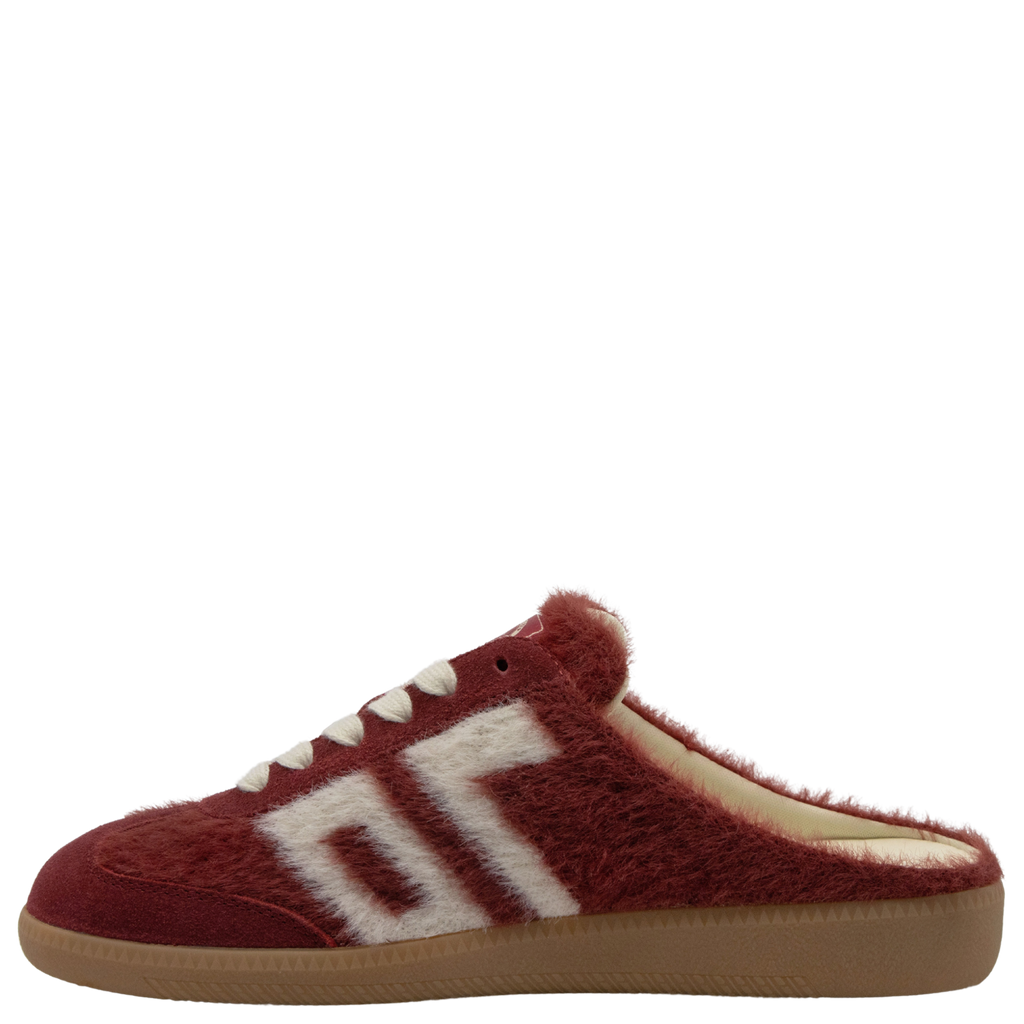 EASTER W26 in MOHAIR WINE BEIGE Backless Sneakers