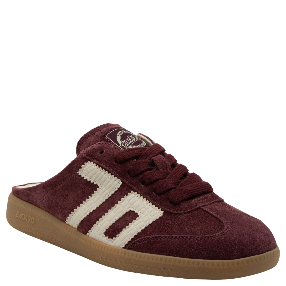 EASTER W26 in WINE BUTTER Backless Sneakers