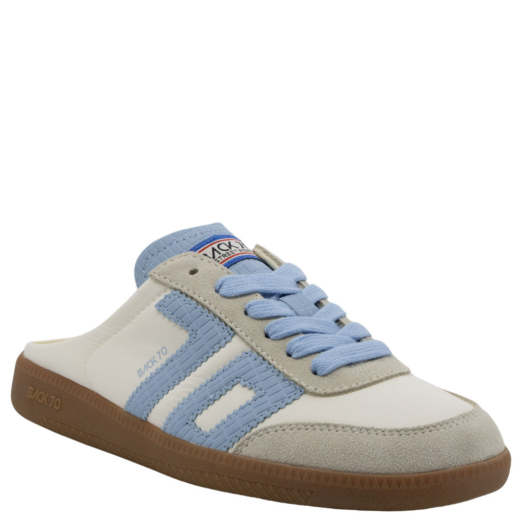 EASTER in WHITE SKY Backless Sneakers