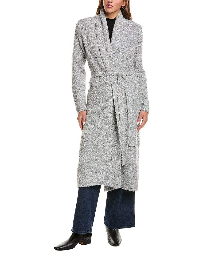 525 America Belted Turnback Collar Robe