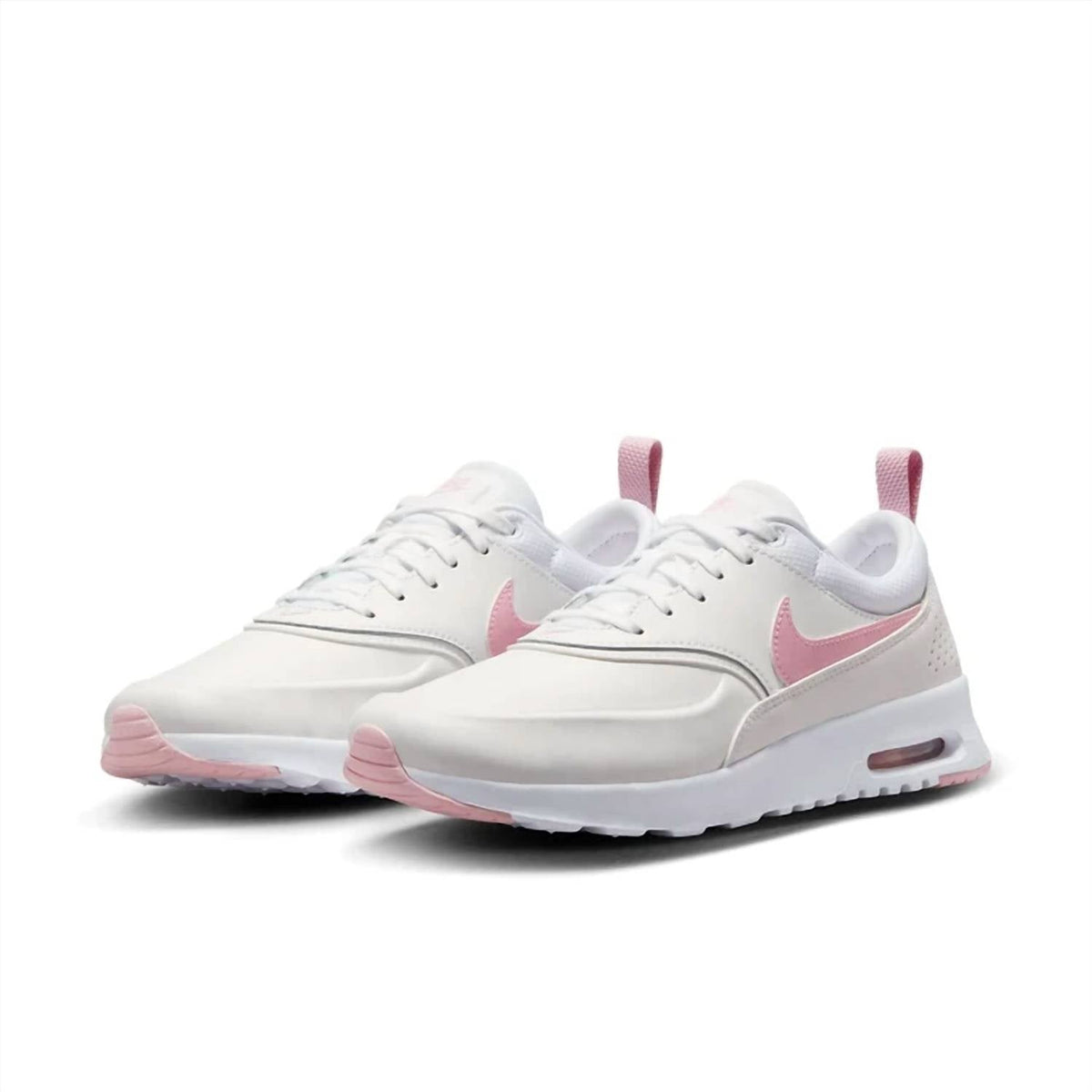 Women's Air Max Thea Premium Sneakers In White/pearl Pink/medium Soft Pink