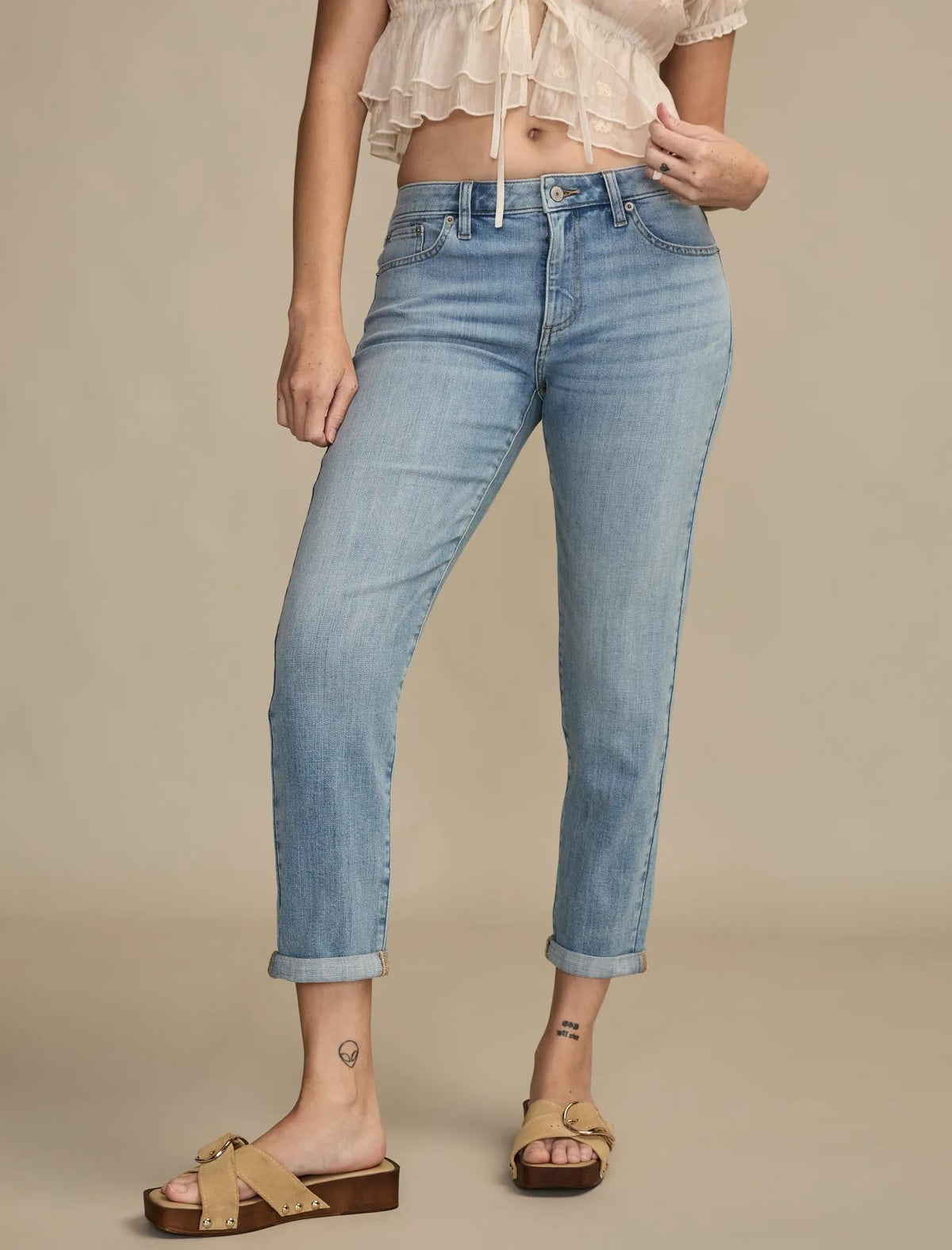 Lucky Brand Women's Sienna Slim Boyfriend