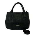 Salvatore Ferragamo Leather Handbag Shoulder Bag (Pre-Owned)