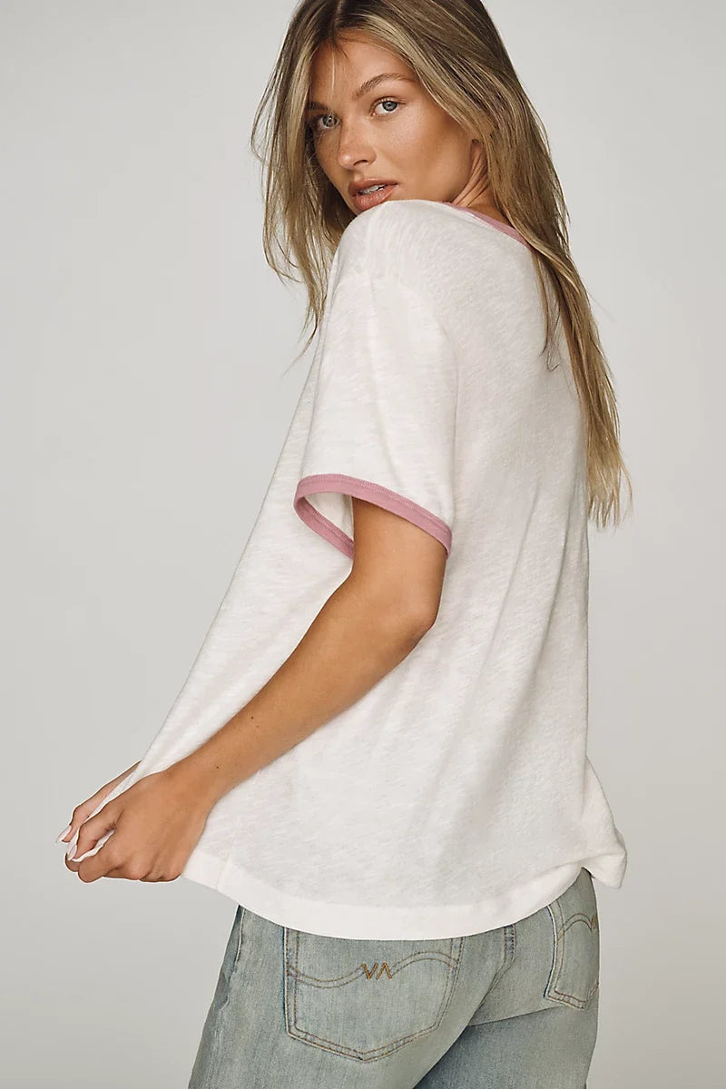 Cotton Heritage Ringer Tee