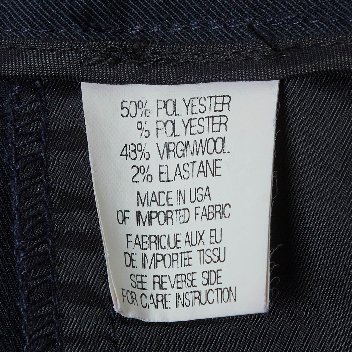 Theory Blue Stretch Gabardine Trousers