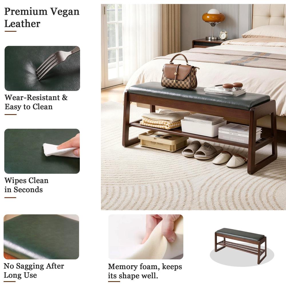 Wooden Shoe Storage Bench with Lift Top