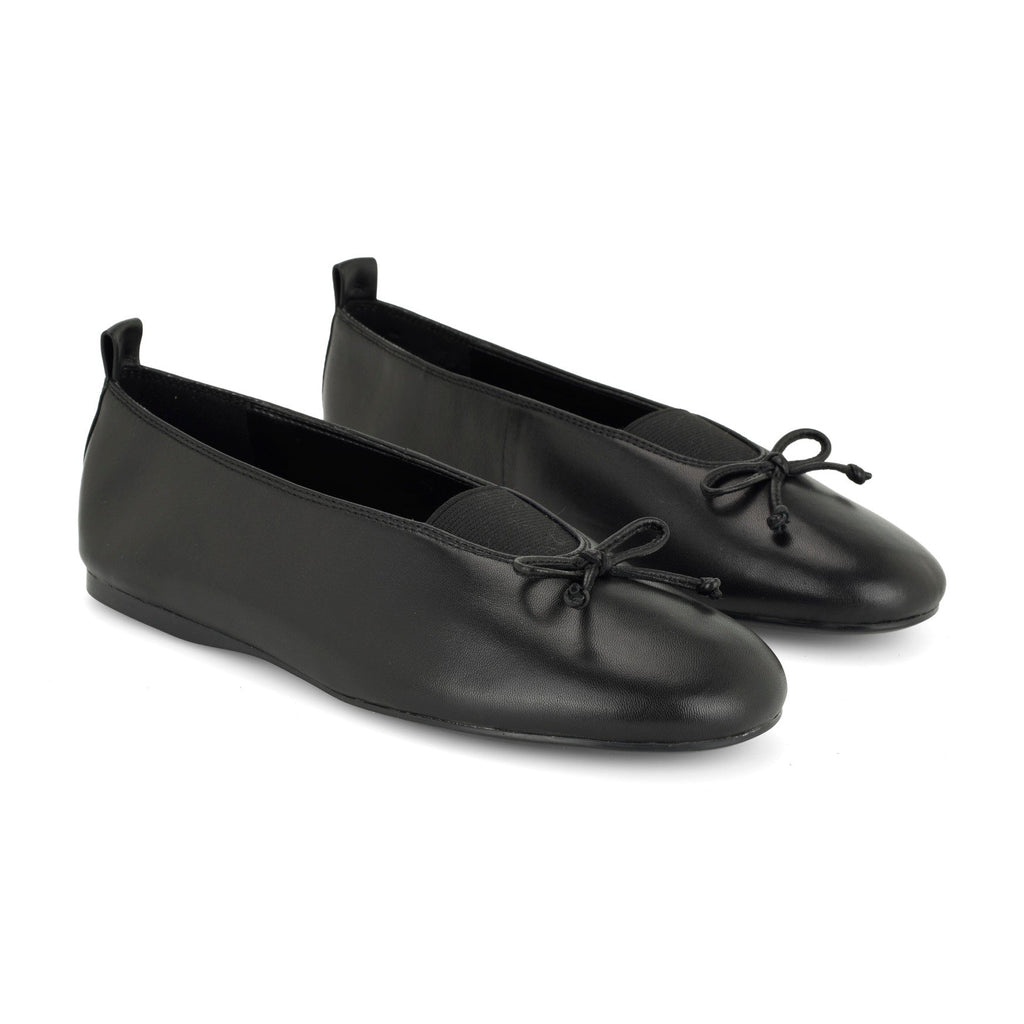 Smooch Leather Ballet Flats