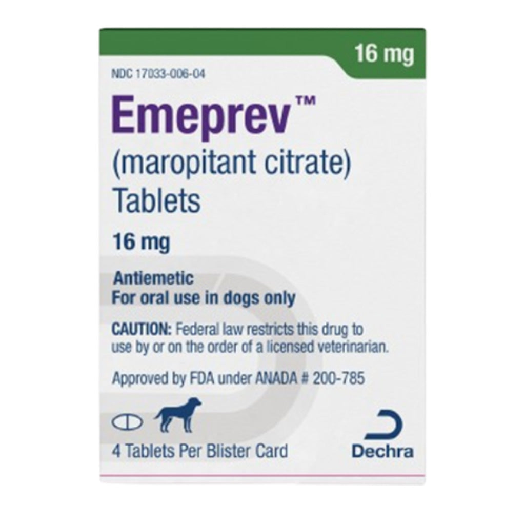 Emeprev (maropitant citrate) tablets
