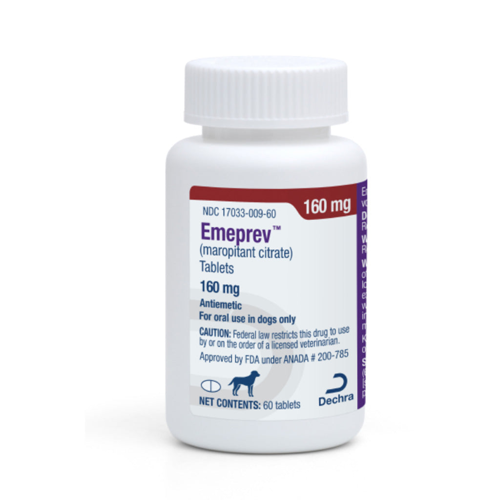 Emeprev (maropitant citrate) tablets