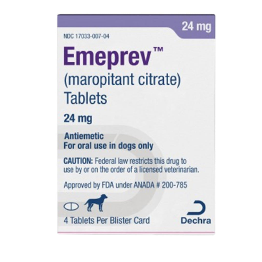 Emeprev (maropitant citrate) tablets