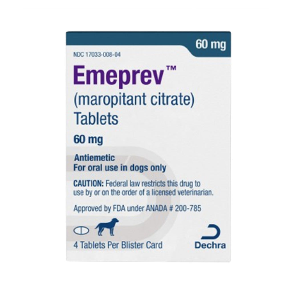 Emeprev (maropitant citrate) tablets