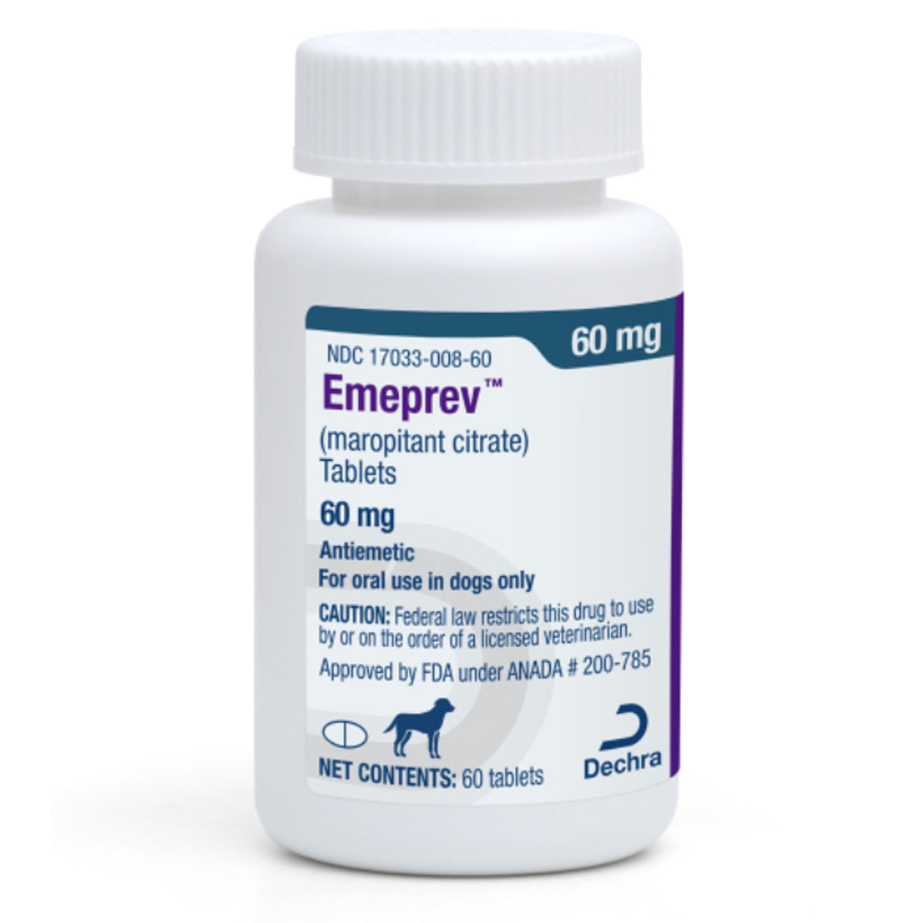Emeprev (maropitant citrate) tablets