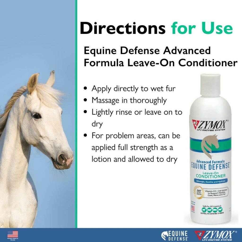 Equine Defense Advanced Formula Leave-on Horse Conditioner