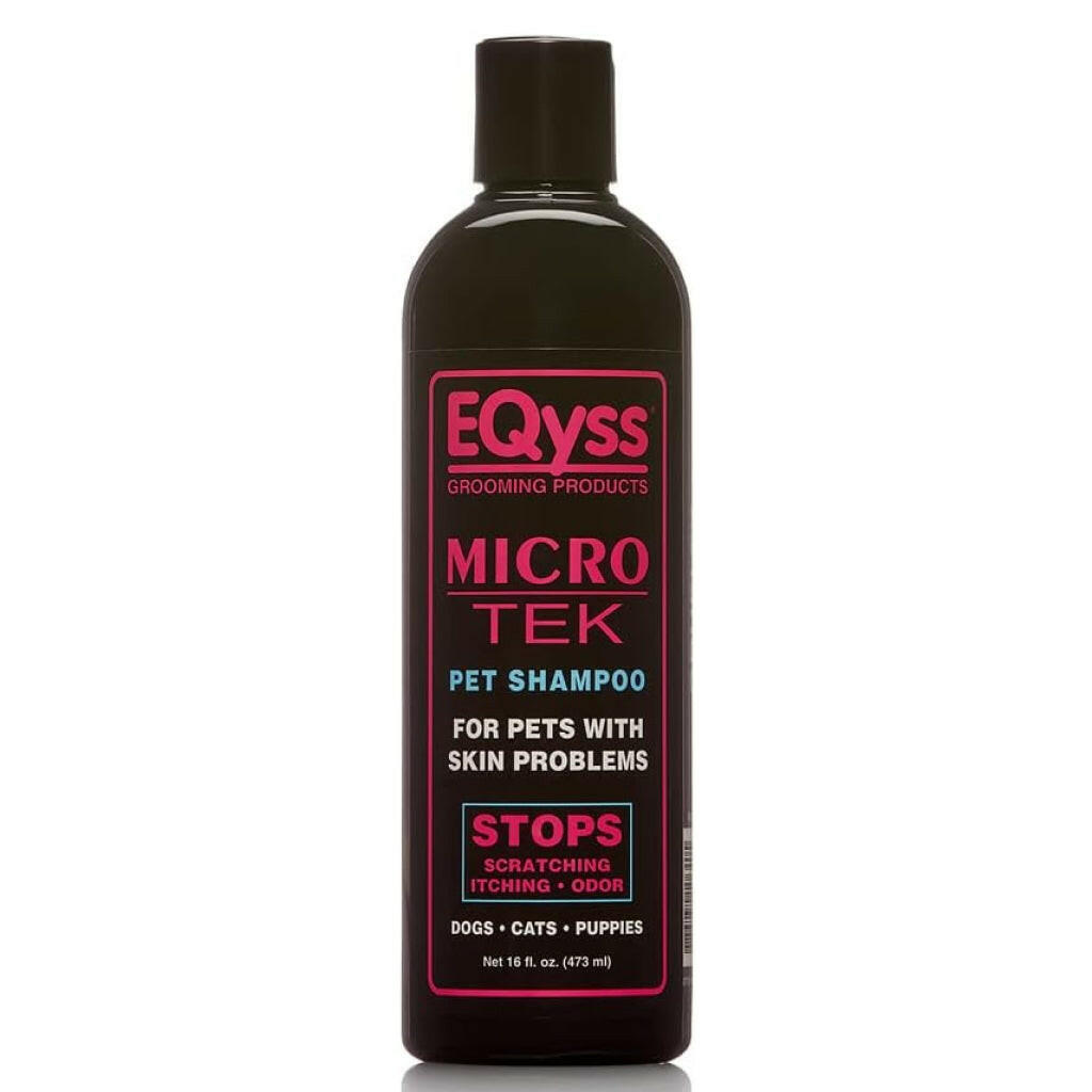 EQyss Grooming Products Micro-Tek Dog, Cats & Puppies Shampoo (16 oz)