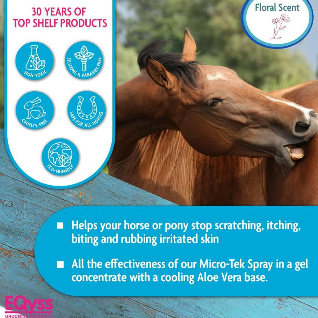 EQyss Micro-Tek Maximum Strength Anti-Microbial Skin Care Gel for Horses (16 oz)
