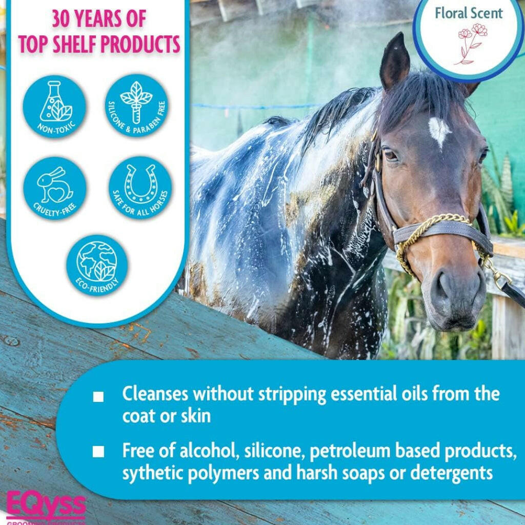 EQyss Micro-Tek Maximum Strength Soothing Shampoo for Horses