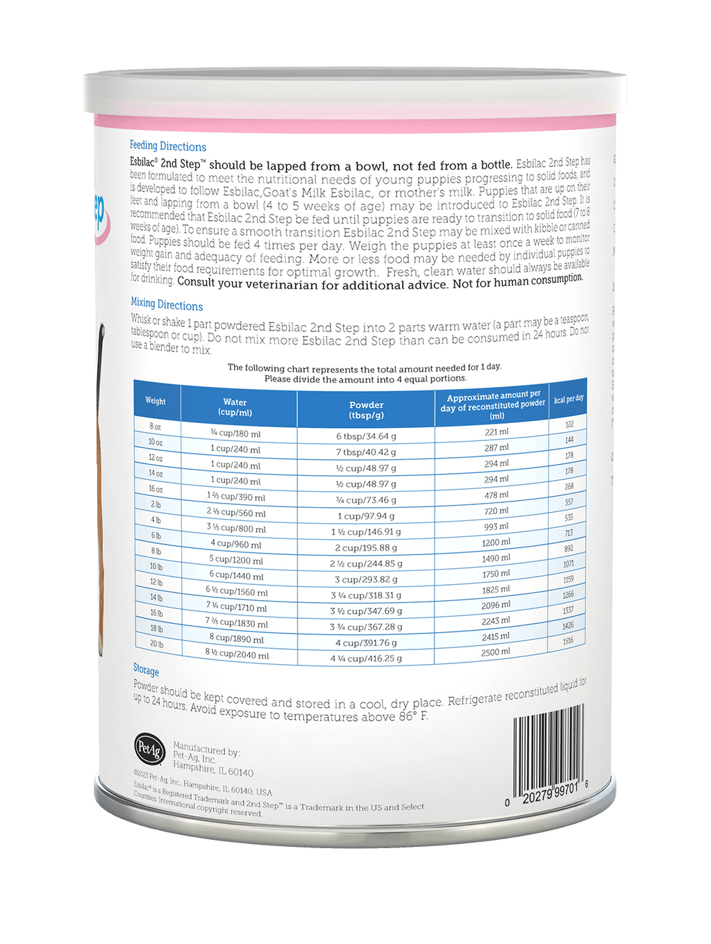 Esbilac 2nd Step Puppy Weaning Food (14 oz)