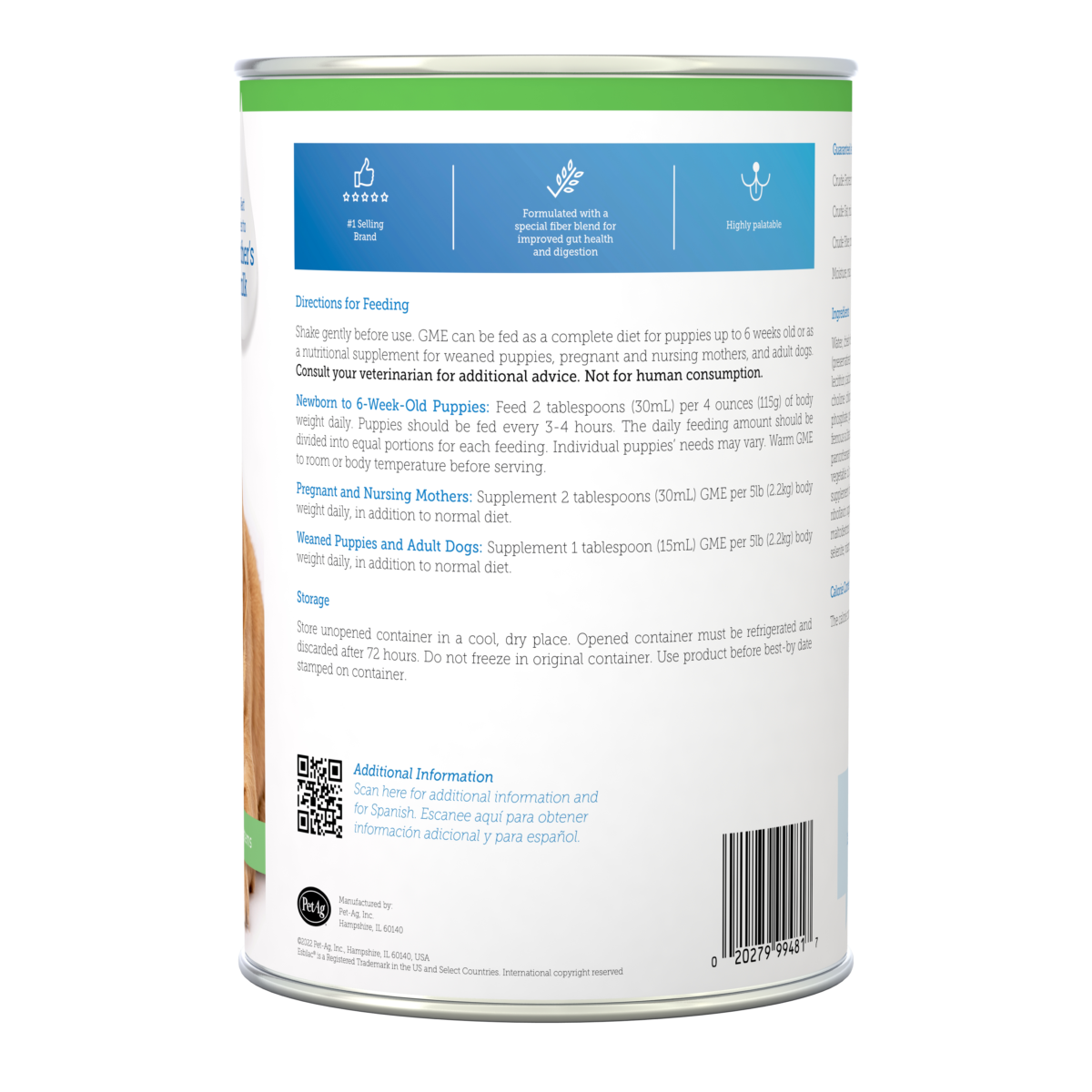 Esbilac Goat's Milk Puppy Milk Replacer Liquid (11 oz)