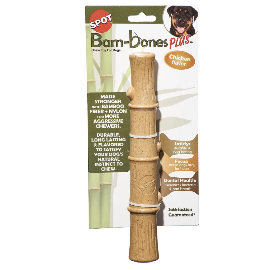 Ethical Bambone Plus Stick Chicken Toy For Dogs (9.5")