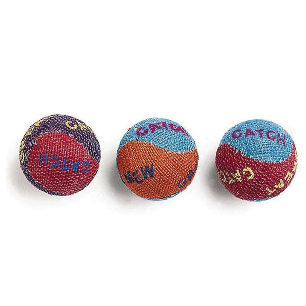 Ethical Burlap Balls Toy For Cats