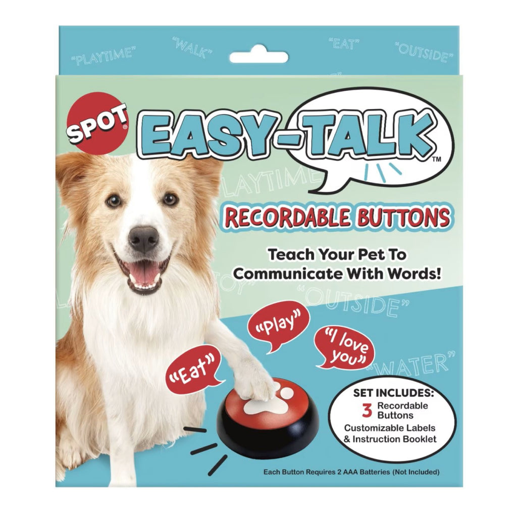 Ethical Easy Talk Recordable Button Toy For Dogs
