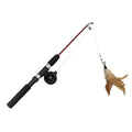 Ethical Fishing Rod N Reel Kitty Teaser Toy For Cats