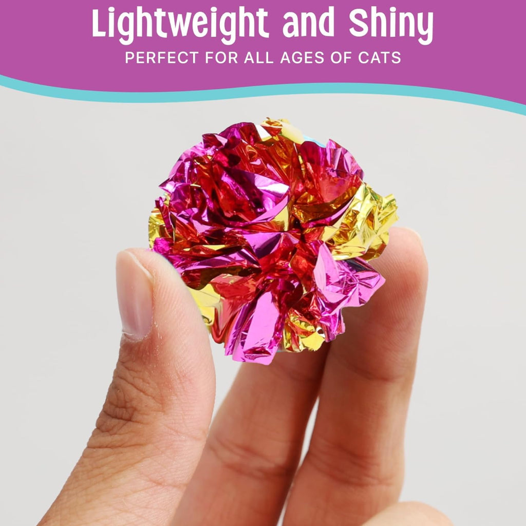 Ethical Mylar Balls Toy For Cats